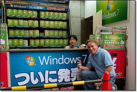Линус не очень то рекомендует Windows 7