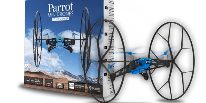 Parrot Rolling Spider полноценный квадрокоптер